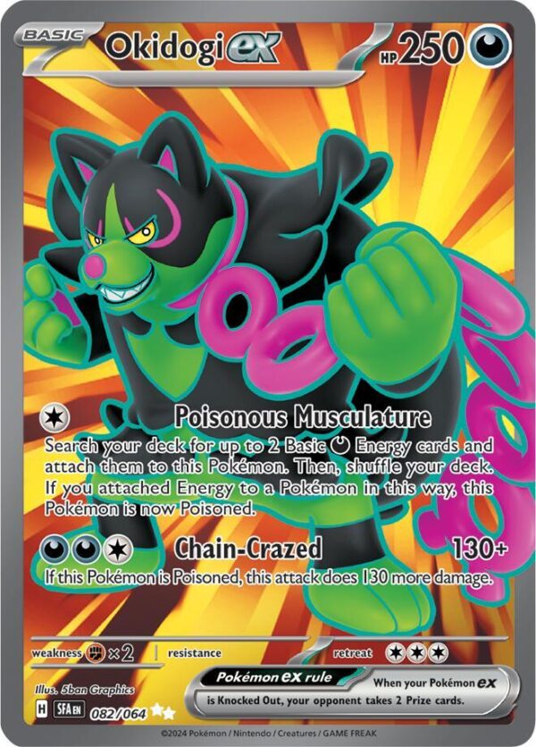 Okidogi ex 082/064 Holofoil SV: Shrouded Fable