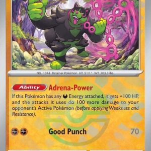 Okidogi (Poke Ball Pattern) 057/131 Holofoil SV: Prismatic Evolutions Okidogi (Poke Ball Pattern) 057/131 Holofoil SV: Prismatic Evolutions