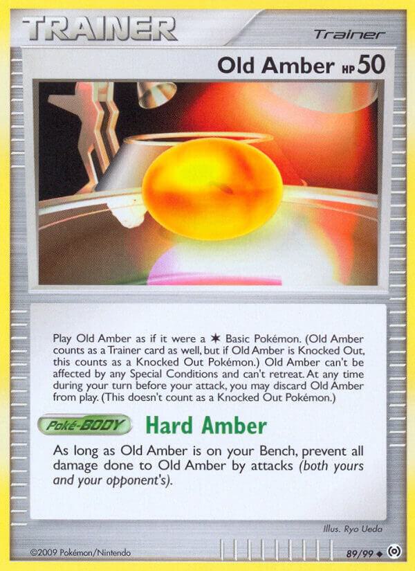 Old Amber 89/99 Normal Arceus Old Amber 89/99 Normal Arceus