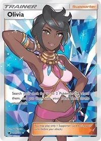 Olivia (Full Art) | 111/111 | Holofoil | SM - Crimson Invasion