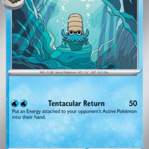 Omanyte 138/165 Normal SV: Scarlet & Violet 151 Omanyte 138/165 Normal SV: Scarlet & Violet 151