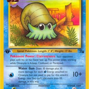 Omanyte 52/62 1st Edition Fossil