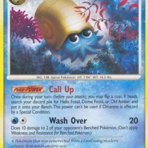 Omanyte 69/100 Reverse Holofoil Majestic Dawn