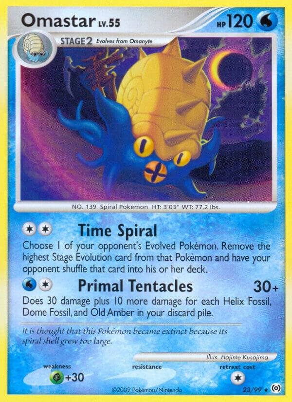 Omastar 23/99 Normal Arceus Omastar 23/99 Normal Arceus