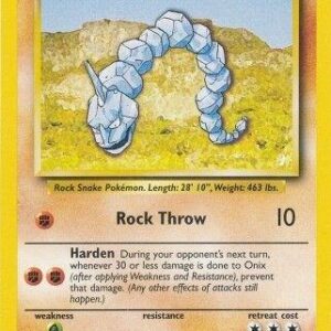 Onix 056/102 Normal Base Set Onix 056/102 Normal Base Set