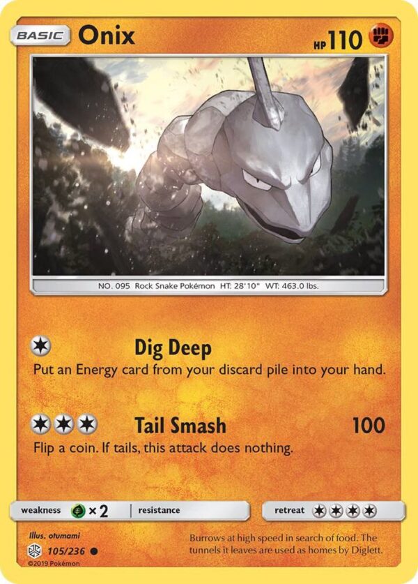 Onix 105/236 Normal SM – Cosmic Eclipse
