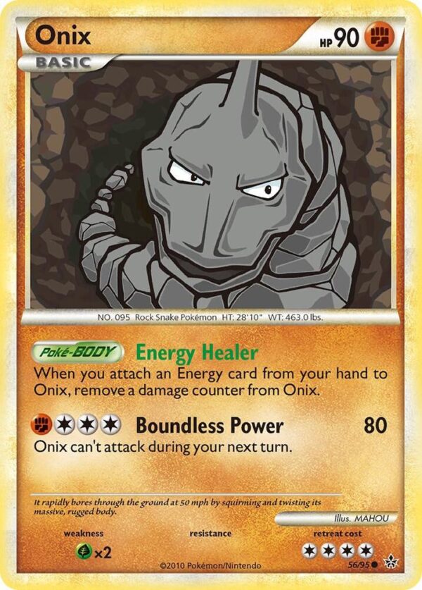 Onix (56) 56/95 Reverse Holofoil Unleashed