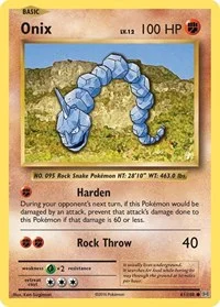 Onix | 61/108 | Reverse Holofoil | XY - Evolutions