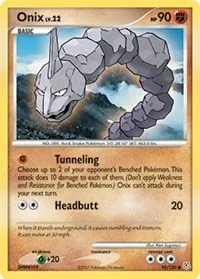 Onix | 92/130 | Reverse Holofoil | Diamond and Pearl