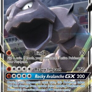 Onix GX 36/68 Holofoil Hidden Fates Onix GX 36/68 Holofoil Hidden Fates