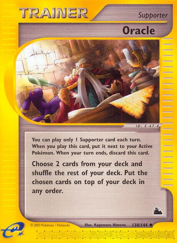 Oracle 138/144 Reverse Holofoil Skyridge