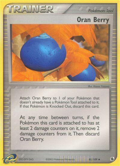 Oran Berry 85/109 Reverse Holofoil Ruby and Sapphire