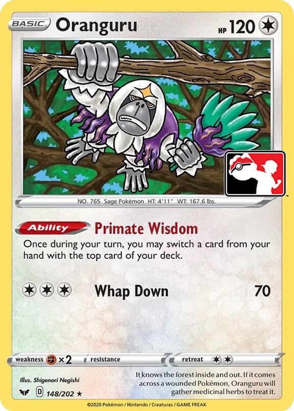 Oranguru 148/202 Normal Prize Pack Series Cards