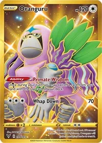 Oranguru (Secret) | 199/185 | Holofoil | SWSH04: Vivid Voltage