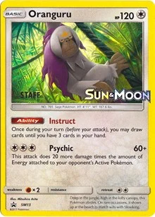 Oranguru | SM13 (Prerelease) [Staff] | Holofoil | SM Promos