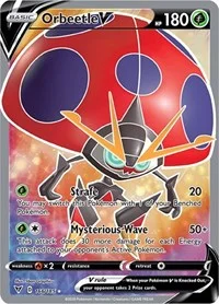 Orbeetle V (Full Art) | 166/185 | Holofoil | SWSH04: Vivid Voltage