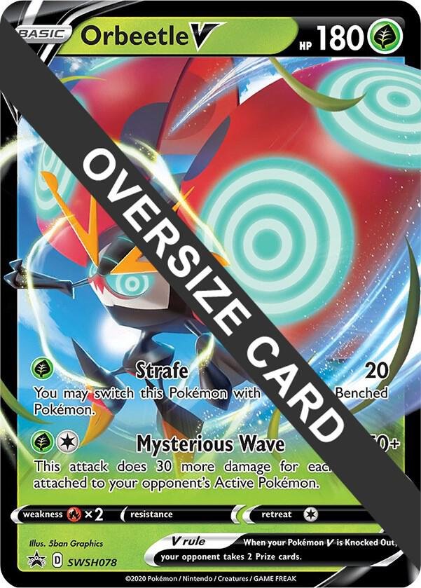 Orbeetle V SWSH078 Holofoil Jumbo Cards Orbeetle V SWSH078 Holofoil Jumbo Cards