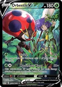 Orbeetle V | TG12/TG30 | Holofoil | SWSH11: Lost Origin Trainer Gallery