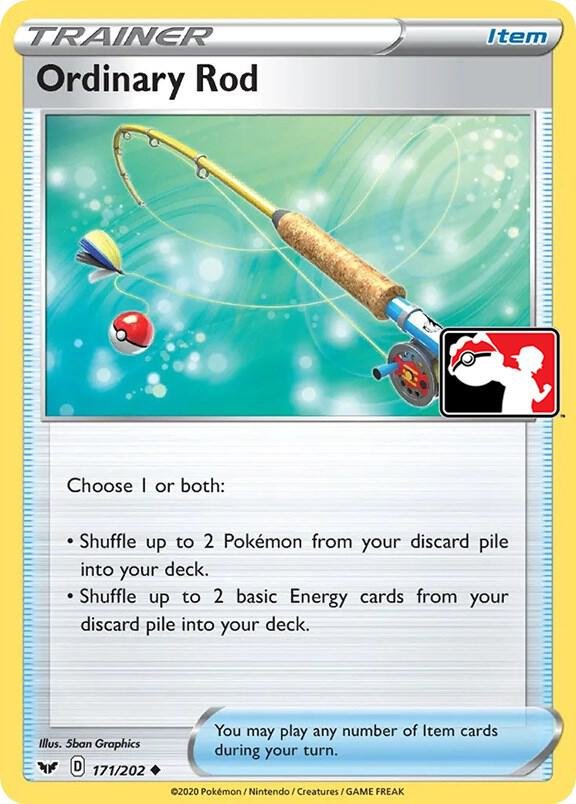 Ordinary Rod 171/202 Normal Prize Pack Series Cards