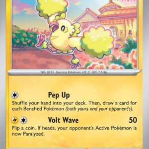 Oricorio 067/182 Reverse Holofoil SV04: Paradox Rift Oricorio 067/182 Reverse Holofoil SV04: Paradox Rift