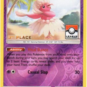 Oricorio 55/145 (League Challenge) [3rd Place] 055/145 Reverse Holofoil League & Championship Cards