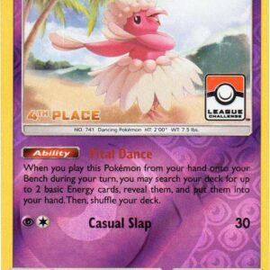 Oricorio 55/145 (League Challenge) [4th Place] 055/045 Reverse Holofoil League & Championship Cards