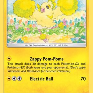 Oricorio (55) 55/168 Reverse Holofoil SM – Celestial Storm Oricorio (55) 55/168 Reverse Holofoil SM – Celestial Storm