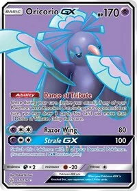 Oricorio GX (Full Art) | 217/236 | Holofoil | SM - Cosmic Eclipse