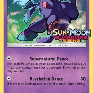 Oricorio SM19 (Prerelease) Holofoil SM Promos Oricorio SM19 (Prerelease) Holofoil SM Promos