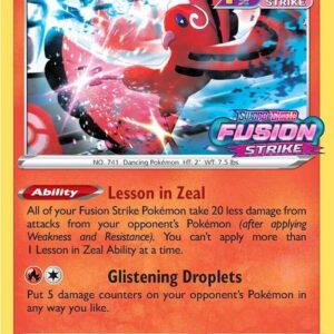 Oricorio SWSH168 (Prerelease) Holofoil SWSH: Sword & Shield Promo Cards