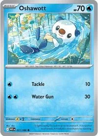 Oshawott | 021/086 | Reverse Holofoil | SV: White Flare