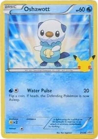 Oshawott | 21/25 | 021/025 | Holofoil | McDonald's 25th Anniversary Promos