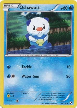 Oshawott 27/114 (Cosmos Holo) 027/114 Holofoil Alternate Art Promos