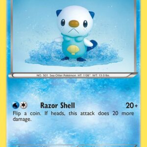 Oshawott (28) 28/114 Normal Black and White