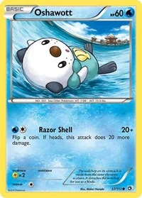 Oshawott | 37/113 | Reverse Holofoil | Legendary Treasures