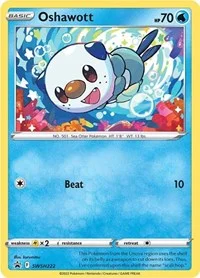 Oshawott | SWSH222 | Holofoil | SWSH: Sword & Shield Promo Cards