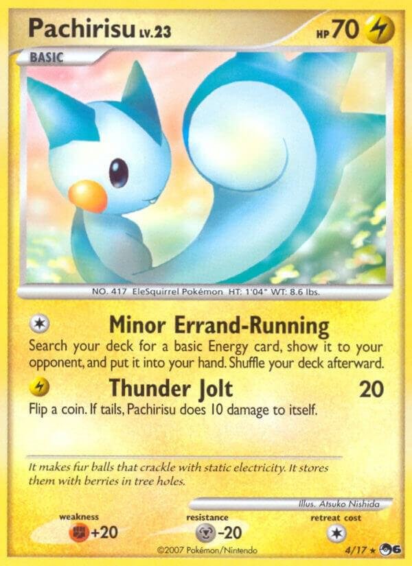 Pachirisu 004/017 Normal POP Series 6