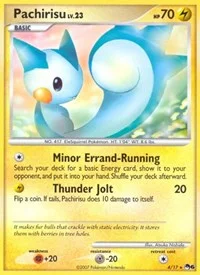 Pachirisu | 004/017 | Normal | POP Series 6