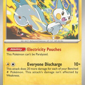 Pachirisu 068/198 Reverse Holofoil SV01: Scarlet & Violet Base Set