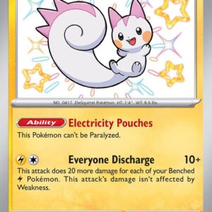 Pachirisu 138/091 Holofoil SV: Paldean Fates