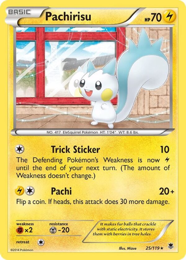 Pachirisu 25/119 Normal XY – Phantom Forces