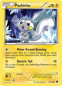 Pachirisu | 37/116 | Reverse Holofoil | Plasma Freeze
