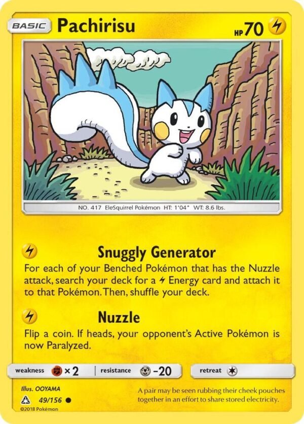 Pachirisu 49/156 Normal SM – Ultra Prism Pachirisu 49/156 Normal SM – Ultra Prism