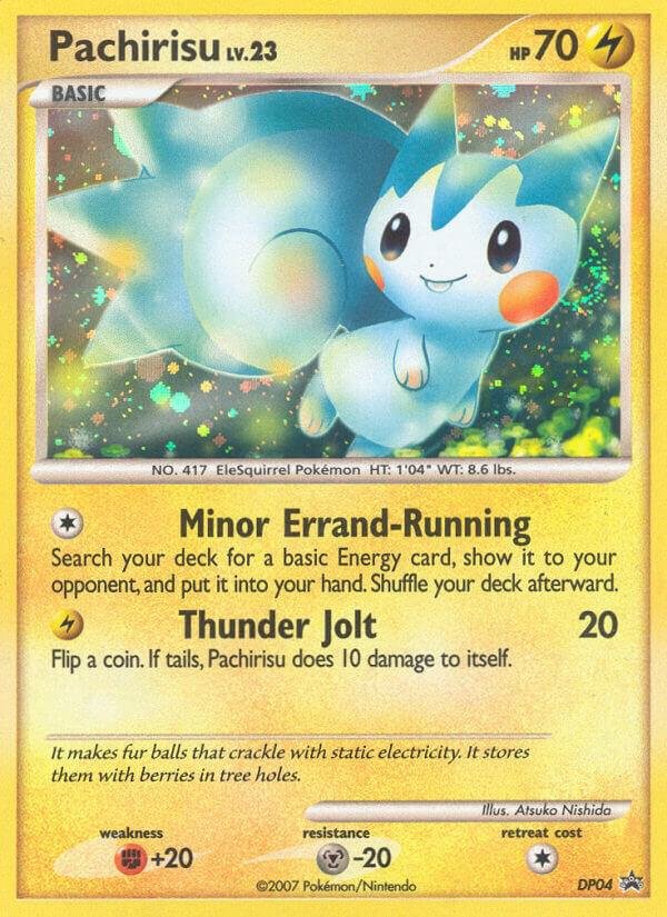 Pachirisu DP04 Holofoil Diamond and Pearl Promos Pachirisu DP04 Holofoil Diamond and Pearl Promos