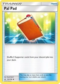 Pal Pad | 132/156 | Reverse Holofoil | SM - Ultra Prism