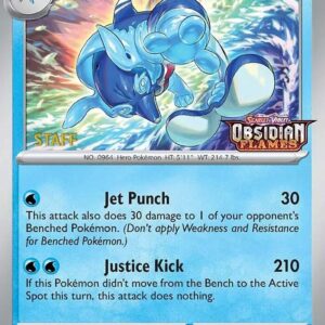Palafin 036 (Prerelease) [Staff] Holofoil SV: Scarlet & Violet Promo Cards
