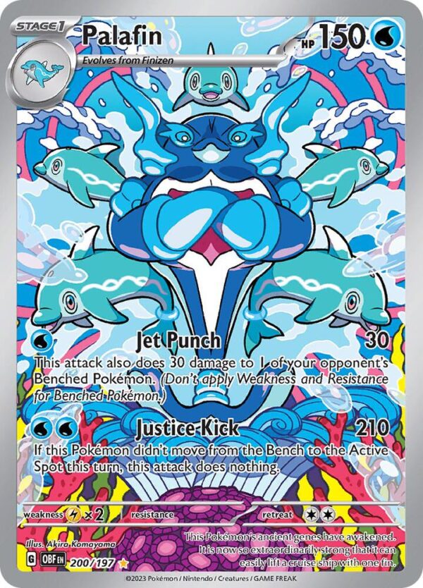 Palafin 200/197 Holofoil SV03: Obsidian Flames