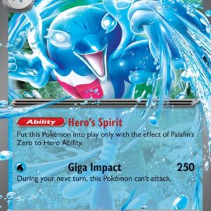 Palafin ex 126 Holofoil SV: Scarlet & Violet Promo Cards Palafin ex 126 Holofoil SV: Scarlet & Violet Promo Cards