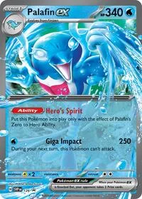 Palafin ex | 126 | Holofoil | SV: Scarlet & Violet Promo Cards