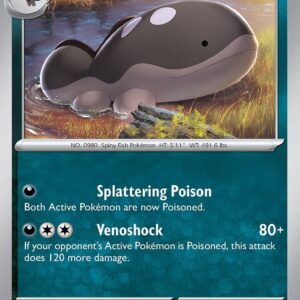Paldean Clodsire 129/197 Reverse Holofoil SV03: Obsidian Flames